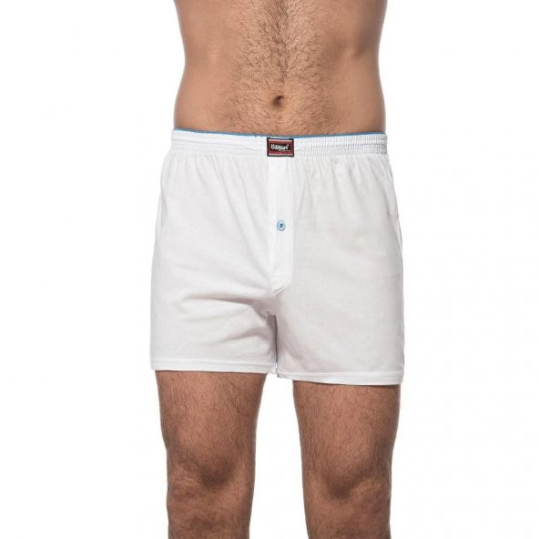 Özkan Erkek Pamuklu Şardonlu Boxer Düz Renk Baksır 0041 - 2