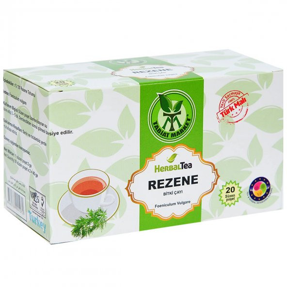 Tabiat Market Rezene Bitki Çayı 20 Süzen Poşet - 5