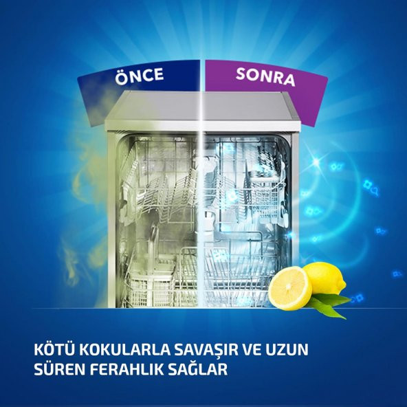 Finish Bulaşık Makinesi Kokusu Limon 2li Paket - 4