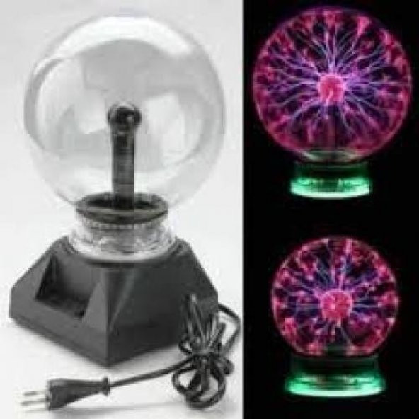 Plasma Storm Lamp - Müzikli Işıklı Plazma Küre Sihirli Cadı Küresi Plazma Küre Gece Lambası