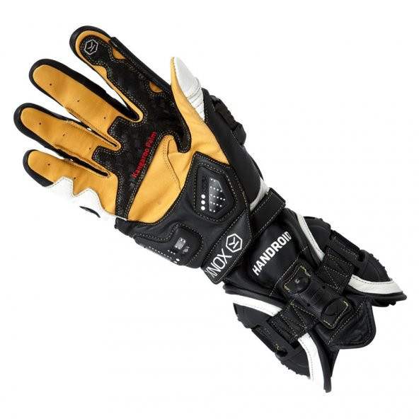 Knox Handroid Eldiven (Siyah/Beyaz) - 2