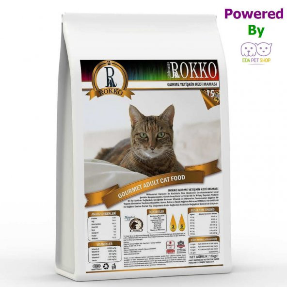 Rokko 5 Kg Açık Renkli Kedi Maması