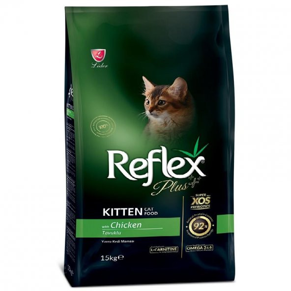 Reflex Plus Kitten Tavuklu Yavru Kedi Maması 15 kg