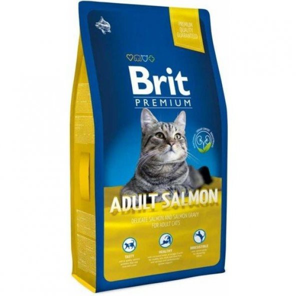 Brit Premium Somon Balıklı Kedi Maması 8 Kg