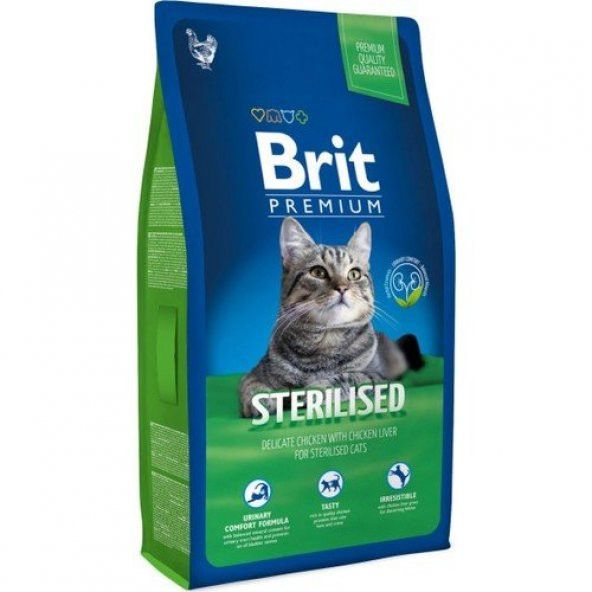 Brit Premium Sterilised Kısır Kedi Maması 8 Kg