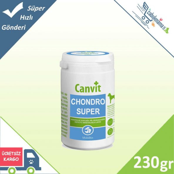 Canvit Chondro Super Kas ve İskelet Sağlığı Köpek Vitamini - 230