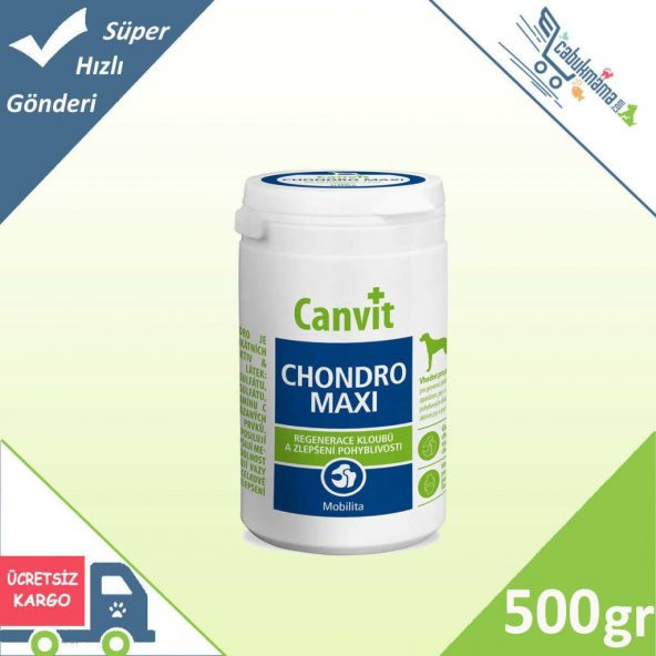 Canvit Chondro Maxi Eklem Desteği ve Kilolu Köpek Vitamini - 500