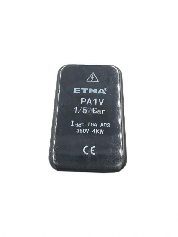 ETNA "PA1-PA1V (Tahliyeli - Tahliyesiz) 1 - 5 Bar Basınç Şalteri - 4