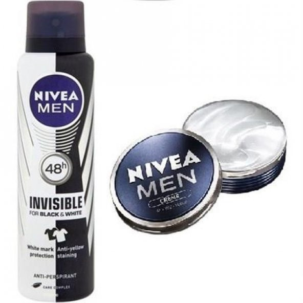 Nivea Power Erkek Deodorant 150 Ml +Nivea Krem 30 Ml