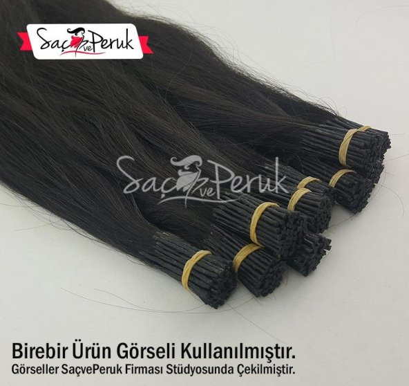 Boncuk Kaynak Saç 0,8 gr 60 cm Aynı Gün Kargo - 3