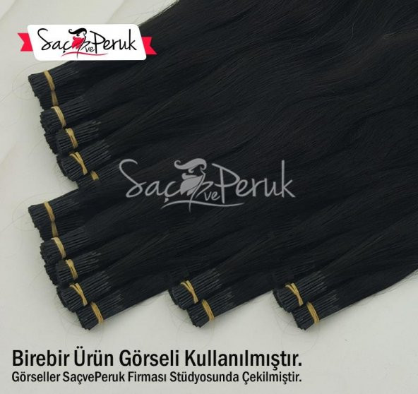 Boncuk Kaynak Saç 0,8 gr 60 cm Aynı Gün Kargo - 4