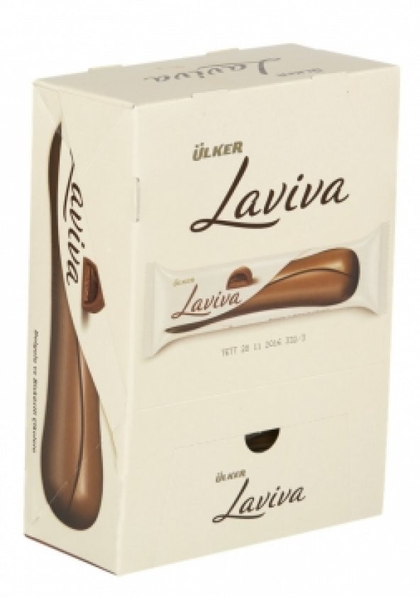 Ülker Laviva Dolgulu ve Bisküvili Çikolata 35 gr x 24 Adet