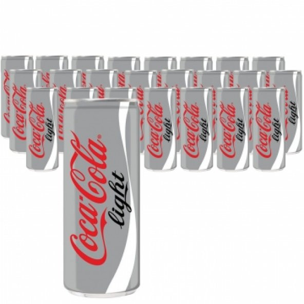 Coca Cola Light 250 ml x 24 Adet