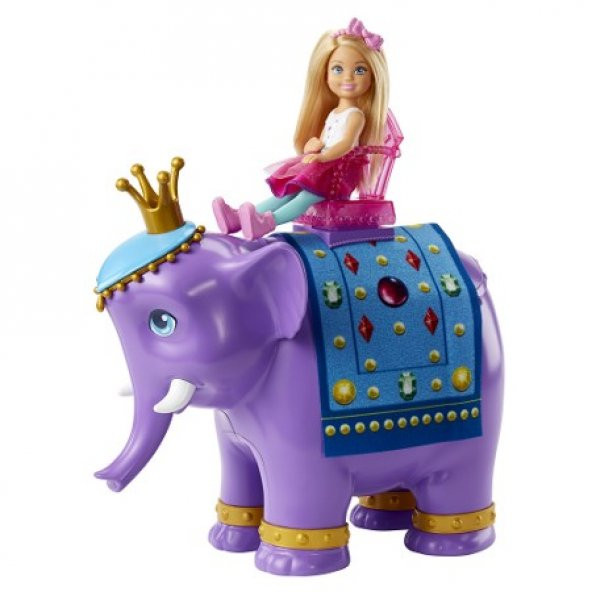 Chelsea Ve Fil Kral Barbie Dreamtopia FPL83 Lisanslı