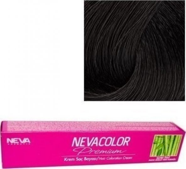 Neva 1 Si̇yah Nevacolor Premium Tüp Saç Boyasi