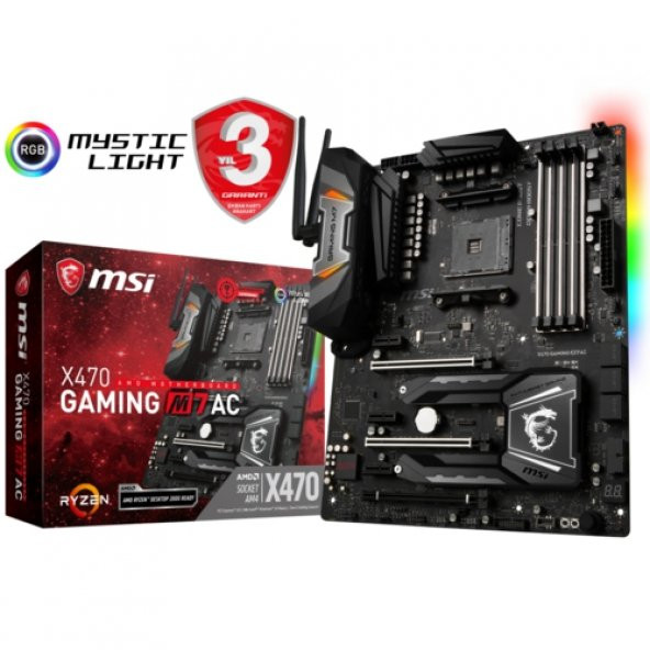 MSI X470 GAMING M7 AC DDR4 S+V+GL AM4 (ATX)
