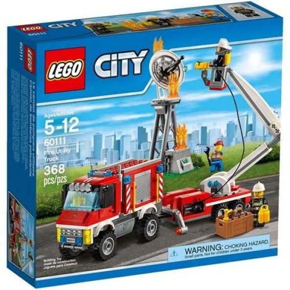 Lego City 60111 İtfaiye Kamyoneti Fire Ut Truck