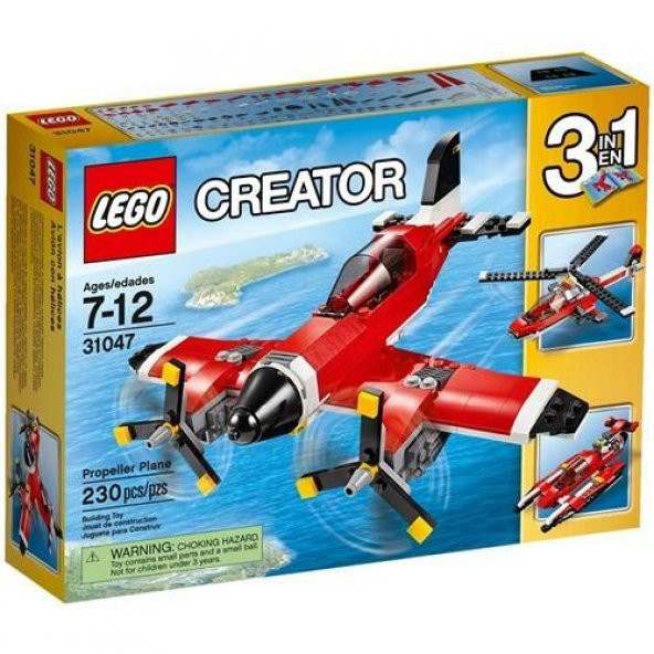 Lego 31047 Creator Pervaneli Uçak