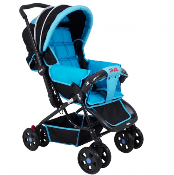 Rival Lucido Çift Yönlü Bebek Arabası Mavi
