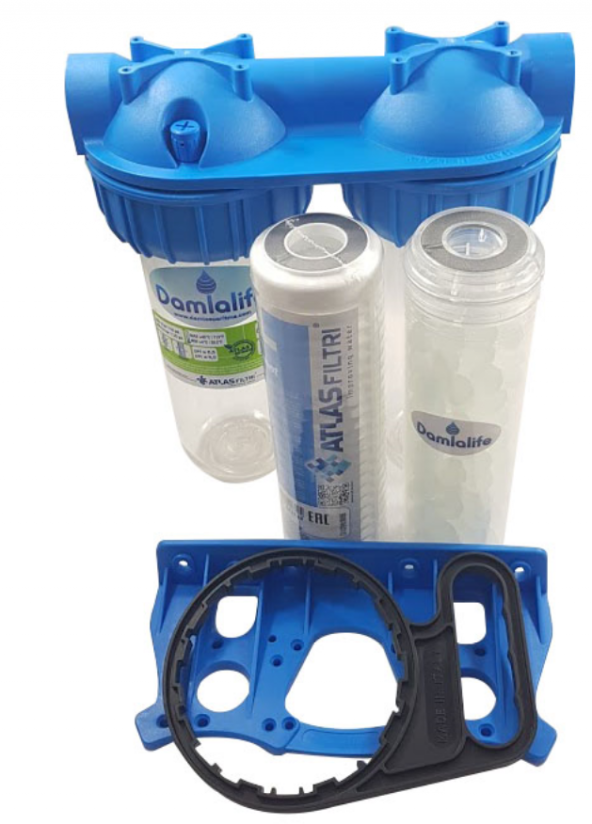 Atlas 3/4 Orjinal Italyan Bina Ve Kuyu Suyu 2 Li Tortu Filtresi - Resim 2