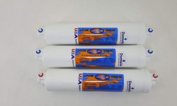 Omnipure  USA 3 Lü Filtre - 2