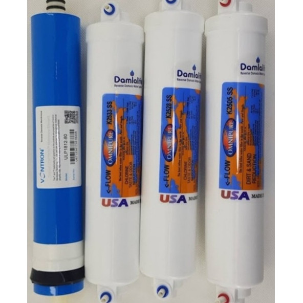 Orjinal  USA Omnipure Filtre 4 lü