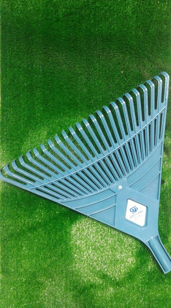 Bahçe Tırmığı 24 Dişli Yaprak Tırmığı Plastik Tırmık Çim Temizleme Tırmığı - Resim 7