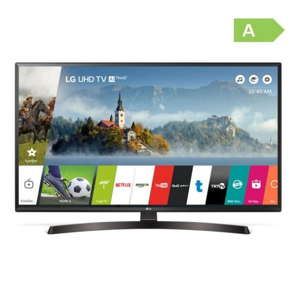 LG 49UK6470 49İNÇ 123cm 4K UHD webOS 4.0 Smart Led TV
