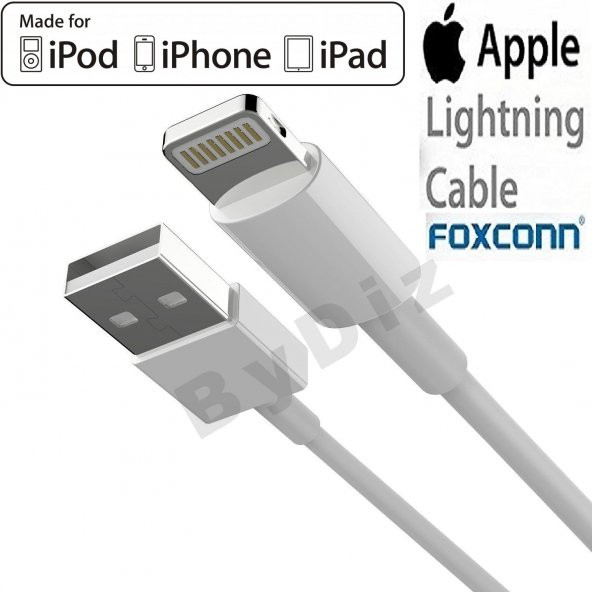 Foxconn Apple iPhone 5S/6/6S/7/8/X Plus Şarj Ve Data Kablosu