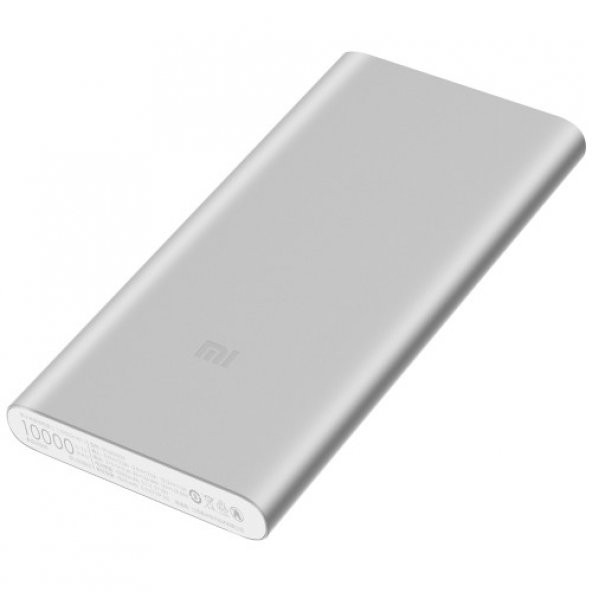 Xiaomi 10000 mAh (Versiyon 3) Taşınabilir Şarj Cihazı Gümüş