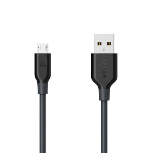 ANKER PowerLine Micro USB Şarj/ Data Kablosu 1.8 Metre - Siyah