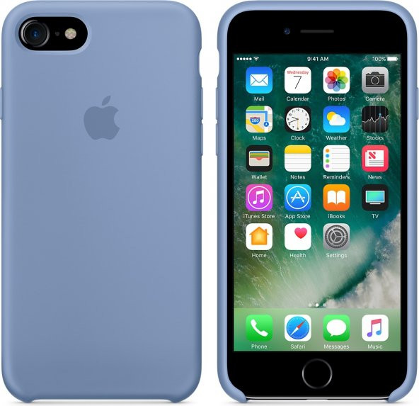 Fonemax Apple iPhone 7 - 8 Silikon Kılıf - Azur Mavisi