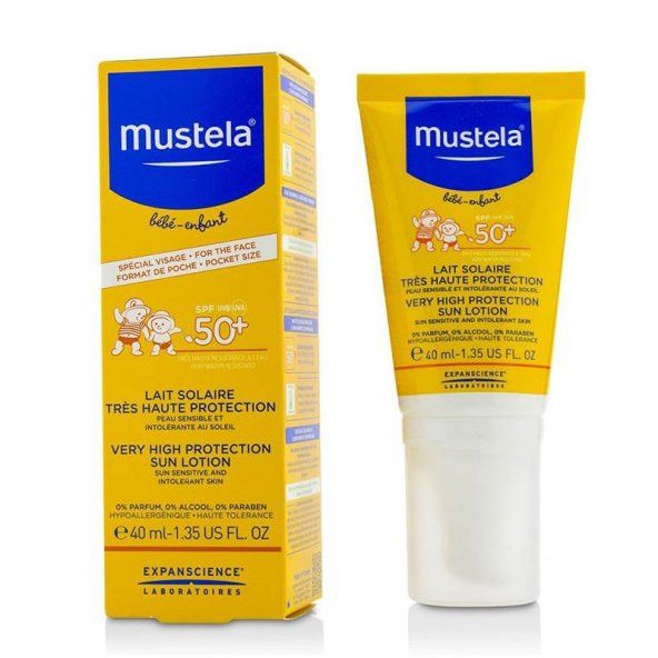 Mustela Face Cream (Güneş Kremi) Spf50 40 ml