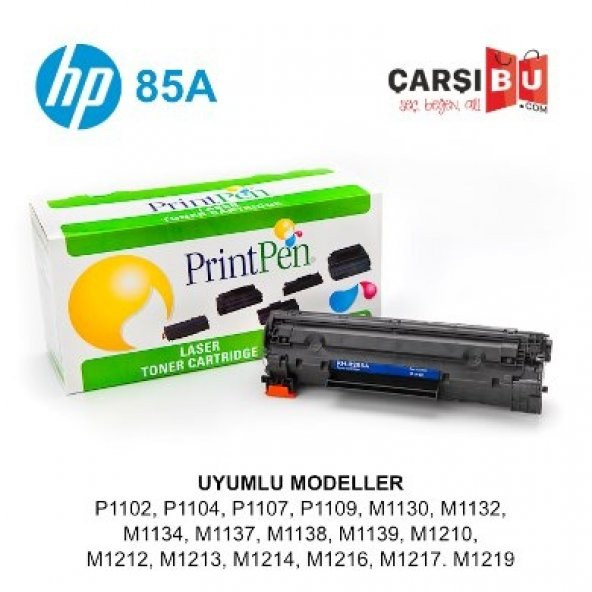 HP LaserJet Pro M1219, 85A CE285A Printpen Siyah Muadil Toner
