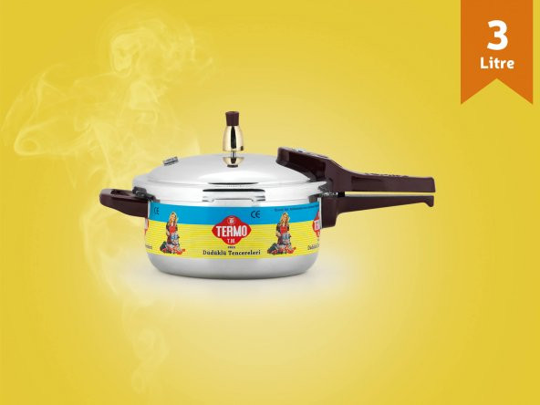 Termo Düdüklü Tencere  3 5 6 7 8 10 12 Lt Litre Pres Tencereler - 2