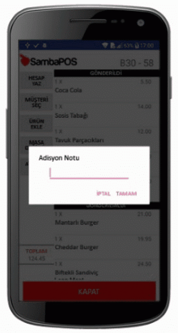 SambaPOS V5 Pro Cafe Restoran Adisyon Yazılım Lisansı - 5