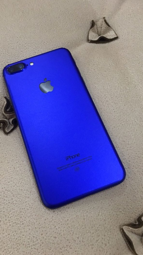 iPhone 7 Plus Kılıf Arka Yan Full Renkli Sticker Kaplama - 7