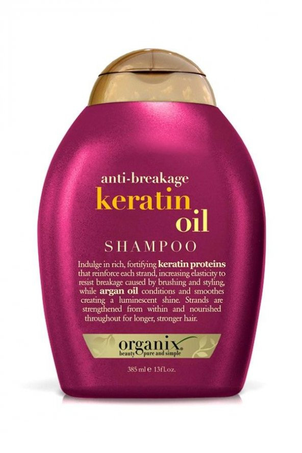 (d)Organix Anti-Breakage Keratin Oil Şampuan 385 ml