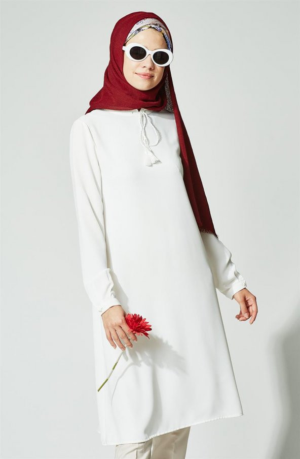 Tuğba Tunik-Ekru K5206-35