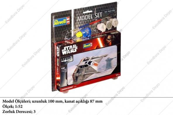 Revell Model Set Star Wars Snowspeeder 03604