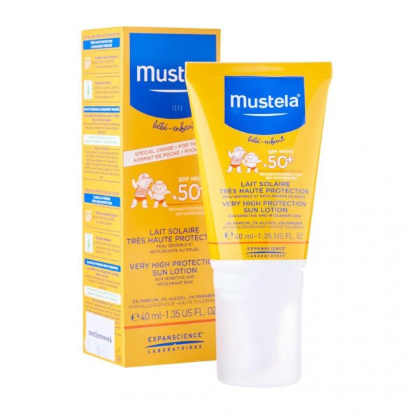 Mustela Very High Protection SPF50+ Sun Lotion 40 ml