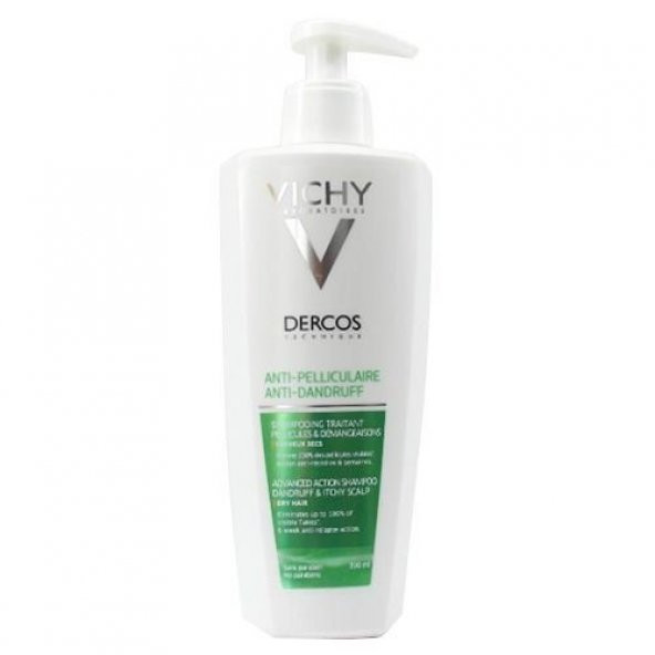 Vichy Dercos Kepek Karşıtı Şampuan (Normal-Yağlı saçlar) 390ml - 2