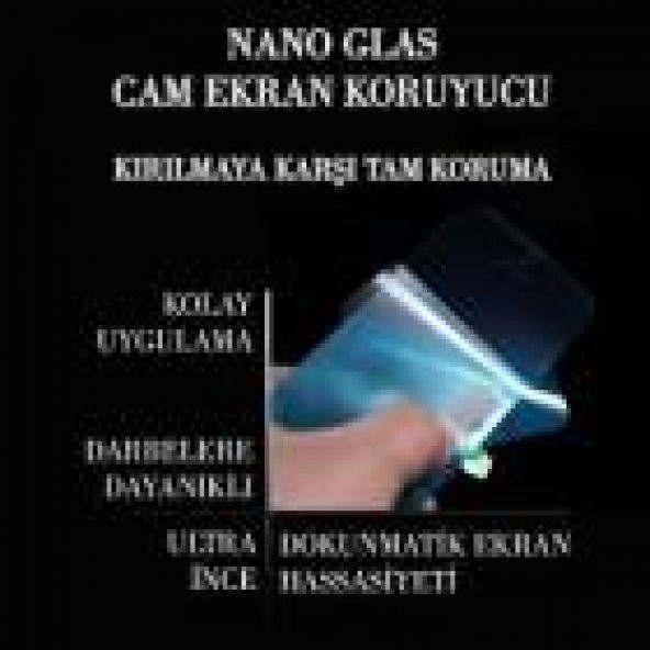 iPhone 7 7S Nano Glass Ekran Koruyucu Cam Esnek 9H Temperli Slim Koruyucu