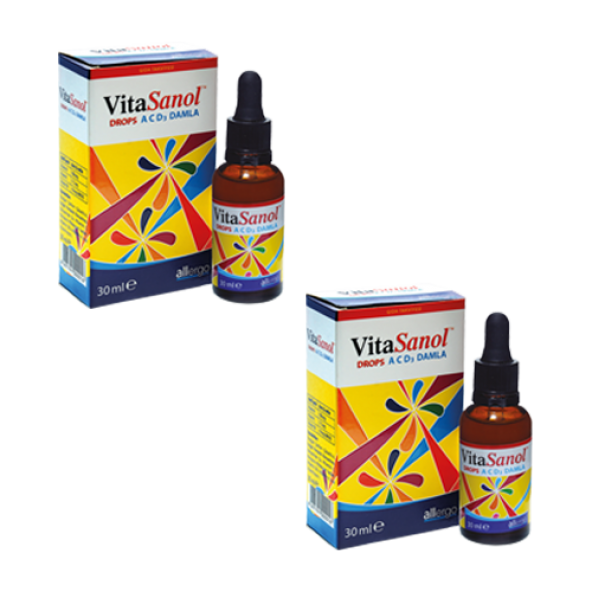 2 Adet VitaSanol DROPS ACD3 30 ml. Damla | SKT: 10/2019