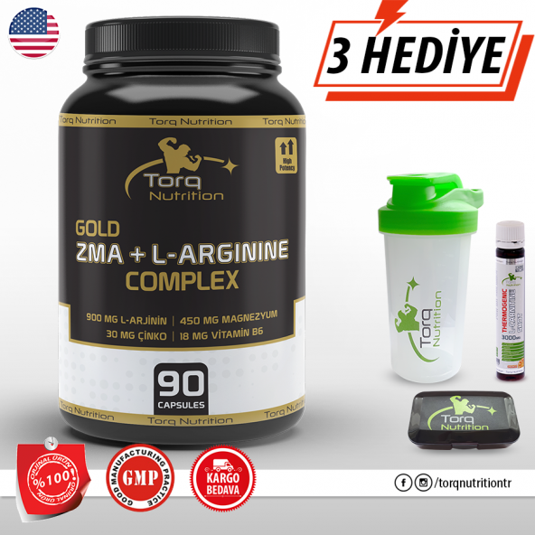 Torq Nutrition GOLD ZMA + 900 mg. L-Arginine COMPLEX SKT: 05/2021