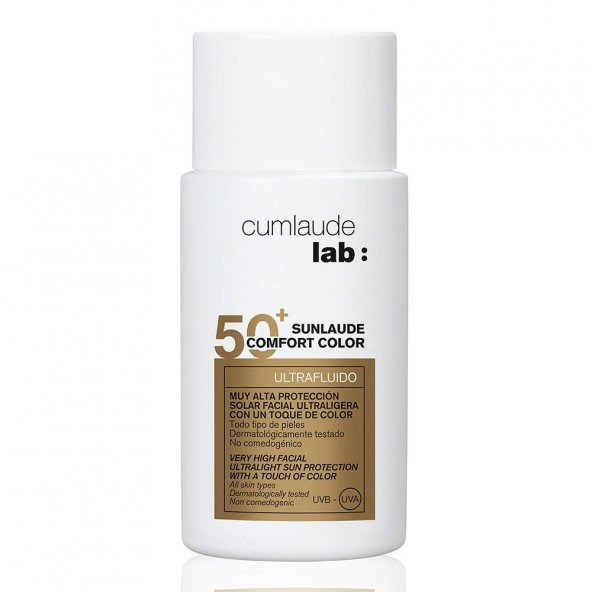 Cumlaude Lab Sunlaude SPF 50+ Comfort Color 50 ml
