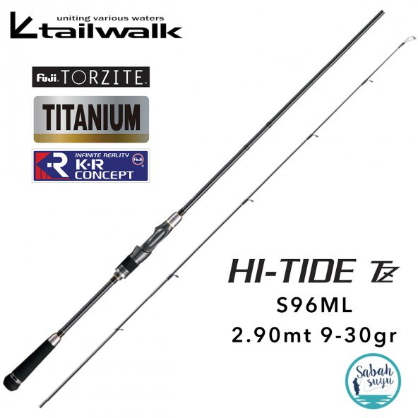 Tailwalk Hi-Tide TZ S96ML 2.90mt 9-30gr Spin Kamış