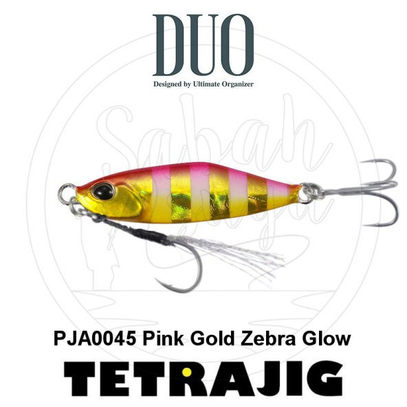 Duo Tetra Works Tetrajig 3gr. PJA0045 Pink Gold Zebra Glow LRF Suni Yem