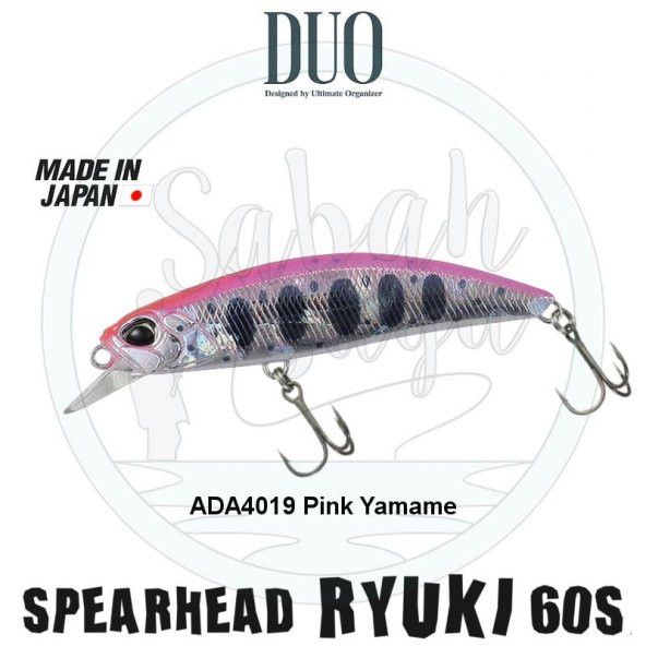 Duo Spearhead Ryuki 60S ADA4019 Pink Yamame