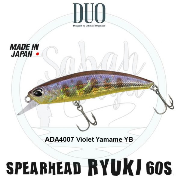 Duo Spearhead Ryuki 60S ADA4007 Violet Yamame YB